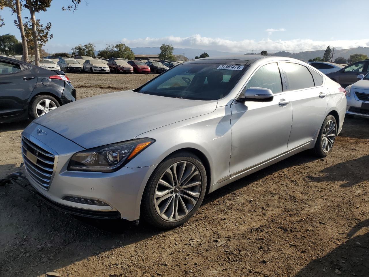 KMHGN4JE1HU185127 HYUNDAI GENESIS 2017