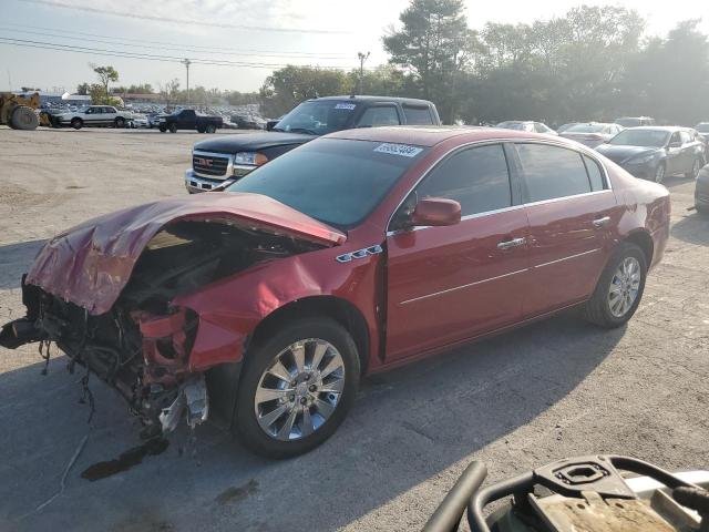 BUICK LUCERNE CX 2009 red sedan 4d flexible fuel 1G4HD57M49U146108 photo #1