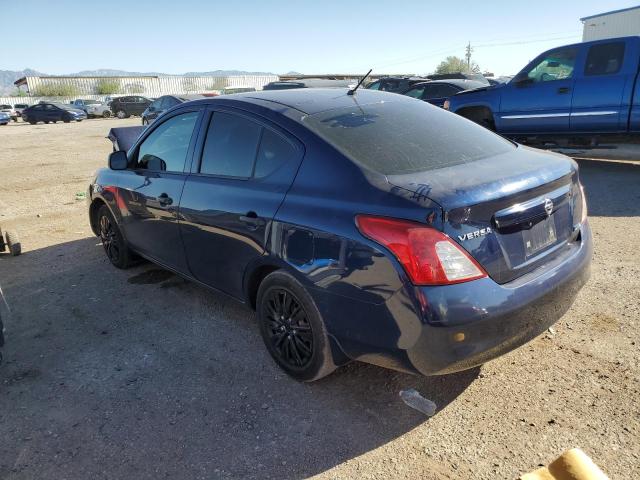 NISSAN VERSA S 2013 blue  gas 3N1CN7AP8DL867547 photo #3