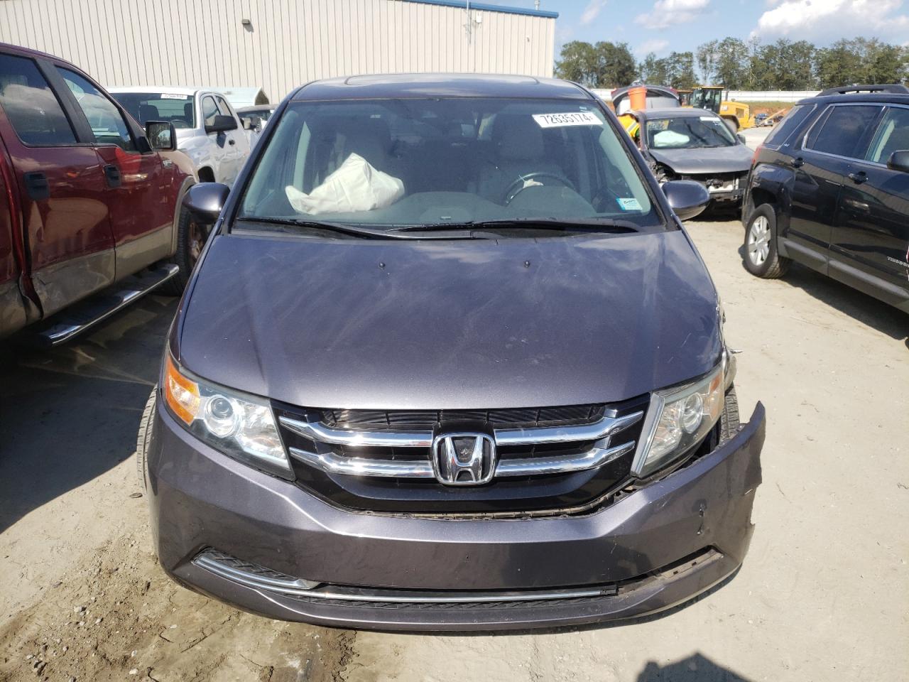 Lot #2935763821 2016 HONDA ODYSSEY EX