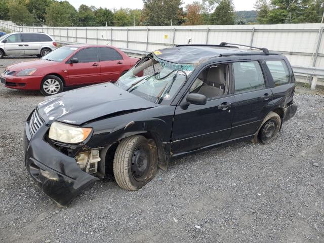 SUBARU FORESTER 2 2008 black  gas JF1SG63618H717744 photo #1