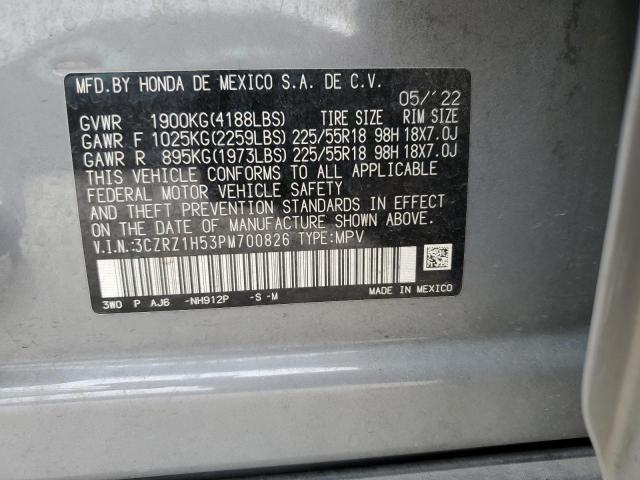 2023 HONDA HR-V SPORT - 3CZRZ1H53PM700826