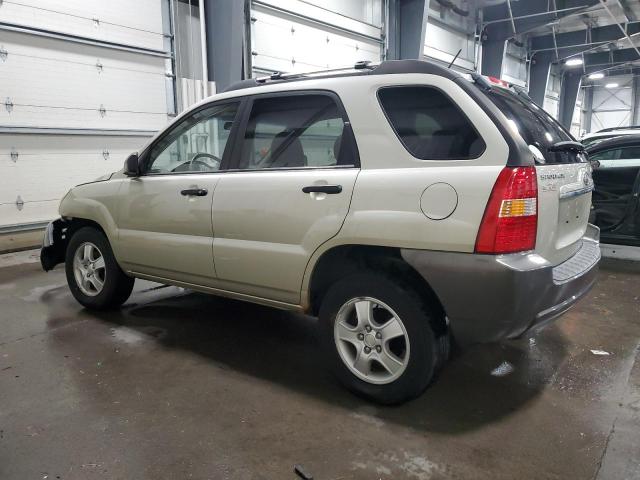 KIA SPORTAGE L 2007 gold  gas KNDJF724177436045 photo #3