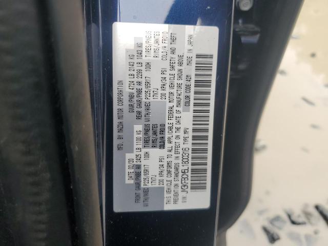 2020 MAZDA CX-5 TOURI - JM3KFBCM5L1800316