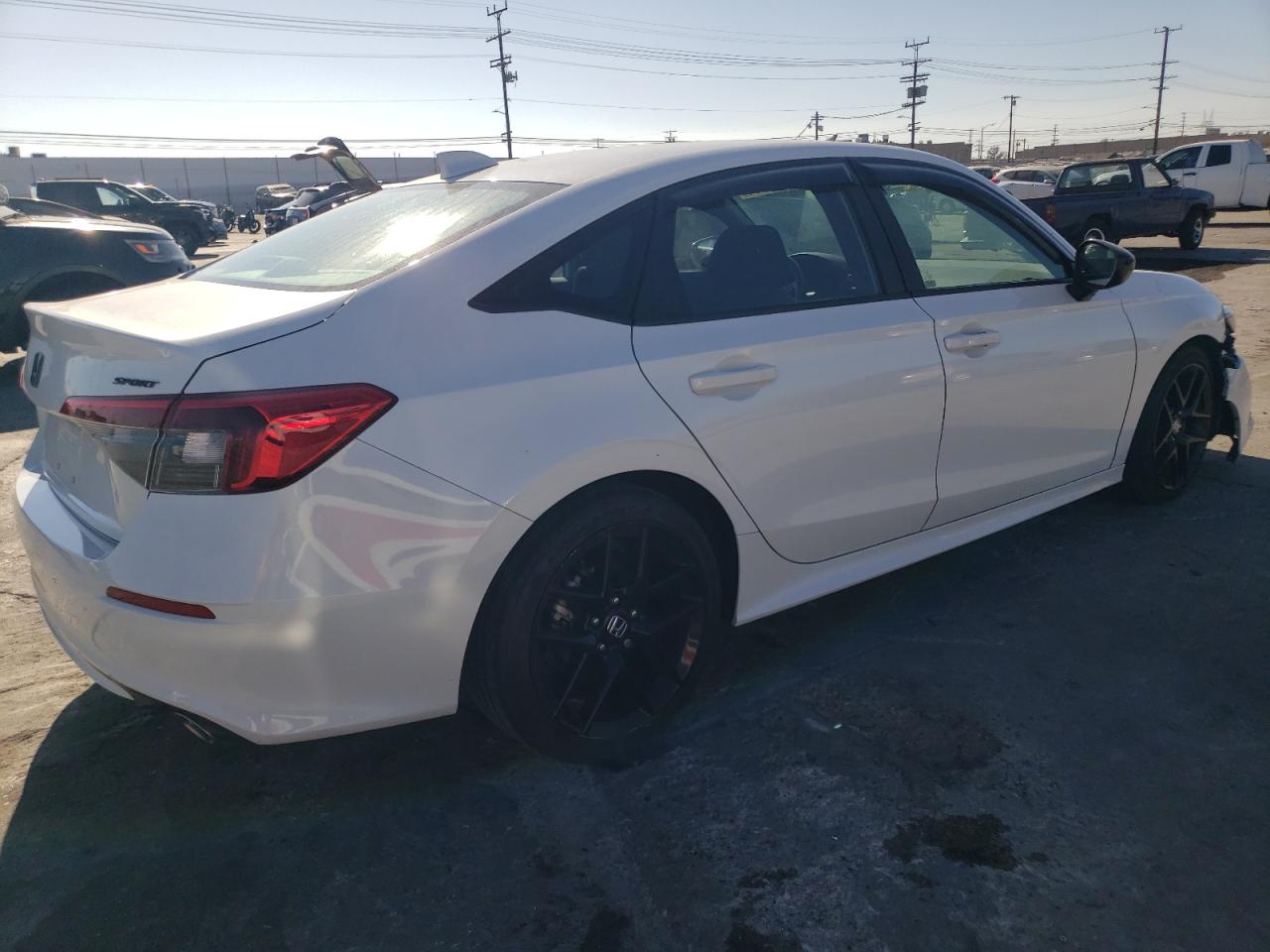 Lot #2989473582 2022 HONDA CIVIC SPOR