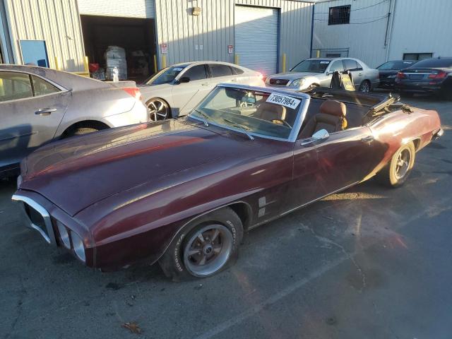 PONTIAC GTO 1969 burgundy   223679N112116 photo #1