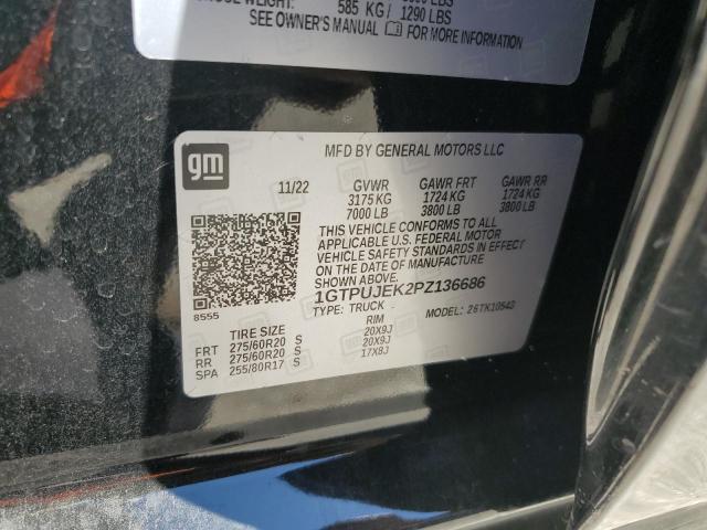 2023 GMC SIERRA K15 - 1GTPUJEK2PZ136686