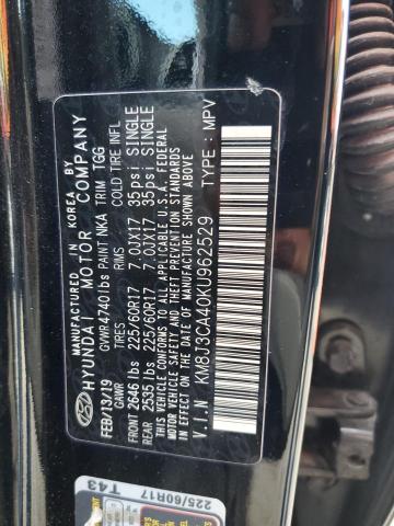 KM8J3CA40KU962529 2019 HYUNDAI TUCSON