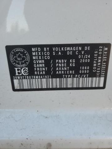 2024 VOLKSWAGEN JETTA 40TH 3VW9T7BU7RM041921