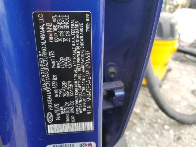 2023 HYUNDAI TUCSON 5NMJF3AE4PH206687