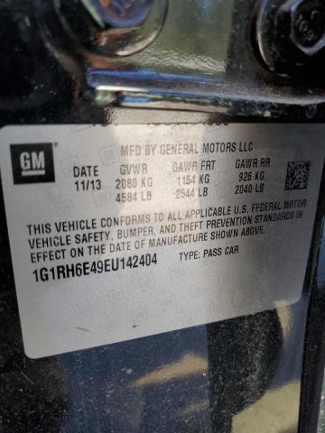 VIN 1G1RH6E49EU142404 2014 Chevrolet Volt no.12