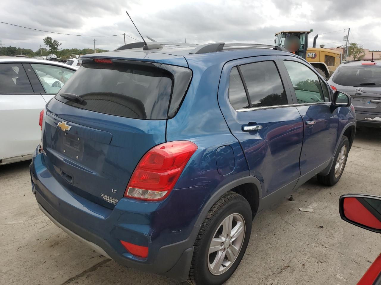 CHEVROLET TRAX 1LT 2020 blue  gas 3GNCJLSBXLL245199 photo #4