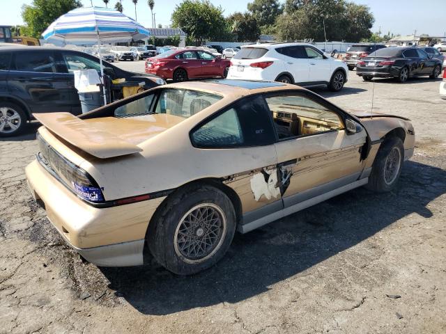 PONTIAC FIERO GT 1987 gold  gas 1G2PG1194HP216891 photo #4