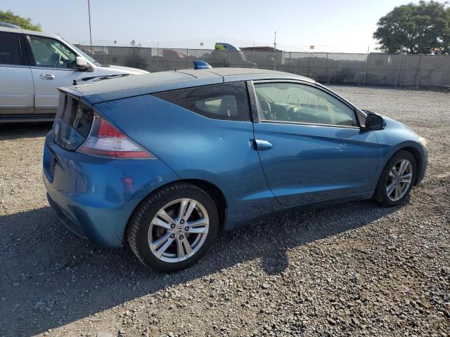 HONDA CR-Z 2013 blue  hybrid engine JHMZF1D40DS003997 photo #4