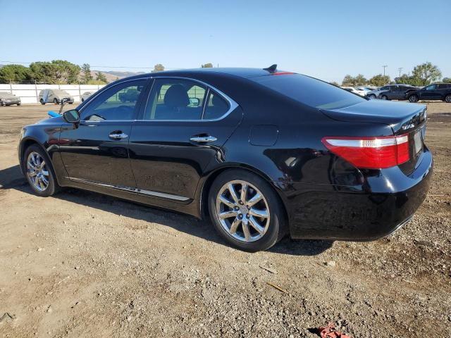 LEXUS LS 460 2007 black  gas JTHBL46F675003970 photo #3