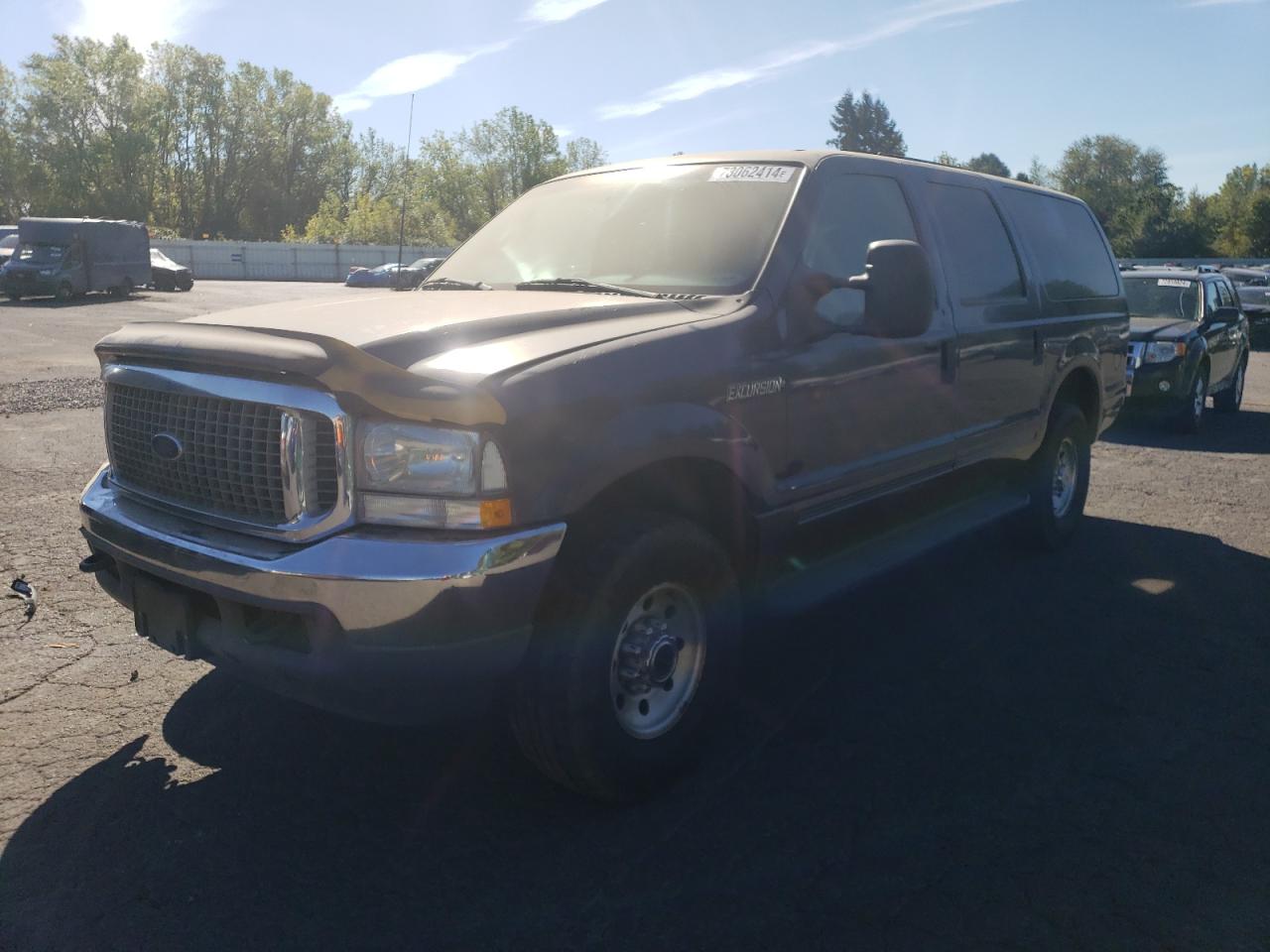 FORD EXCURSION 2003 blue  gas 1FMNU41S83EA16158 photo #1