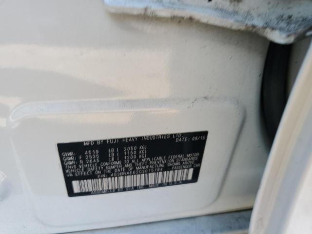 2016 SUBARU LEGACY 2.5 - 4S3BNAE62G3015184