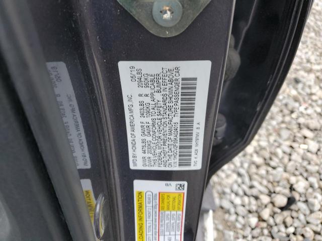 2019 HONDA ACCORD EXL - 1HGCV2F55KA024015
