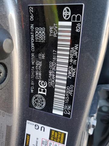 2022 TOYOTA PRIUS PRIM - JTDKAMFP3N3218117
