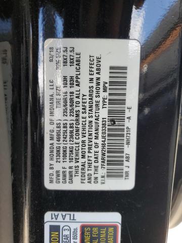 2018 HONDA CR-V EXL - 7FARW2H84JE033831