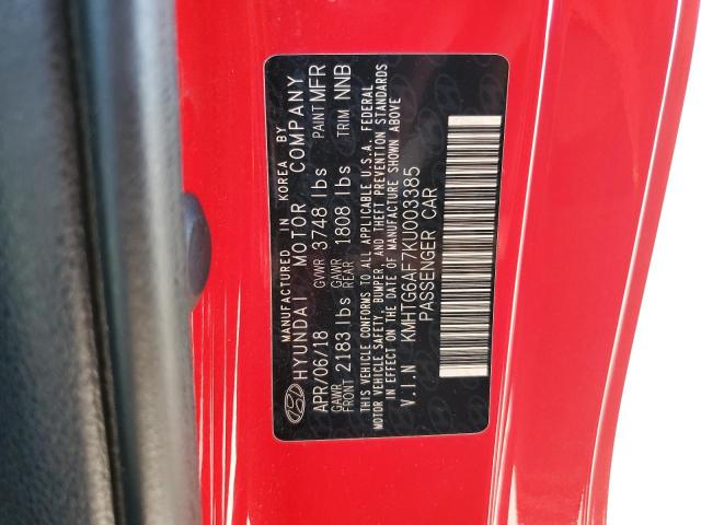 2019 HYUNDAI VELOSTER B - KMHTG6AF7KU003385