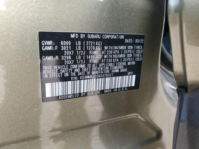 2022 SUBARU ASCENT ONY 4S4WMAJD5N3428427