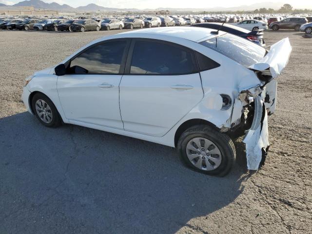 HYUNDAI ACCENT GLS 2015 white  gas KMHCT4AEXFU823649 photo #3