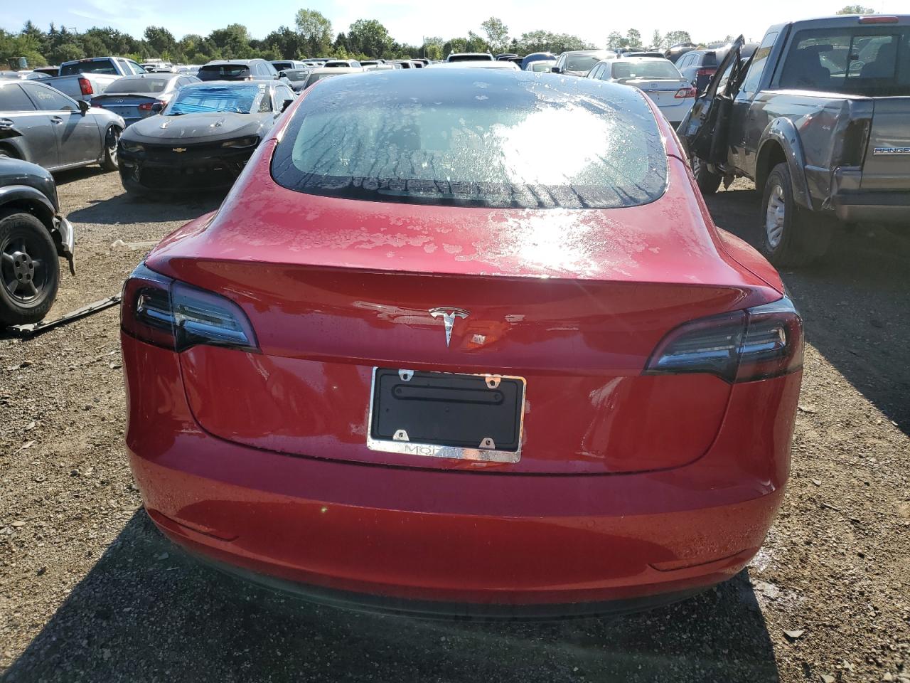 Lot #2926247456 2021 TESLA MODEL 3