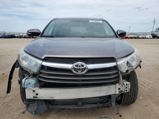 VIN 5TDJKRFHXFS096466 2015 Toyota Highlander, Xle no.5