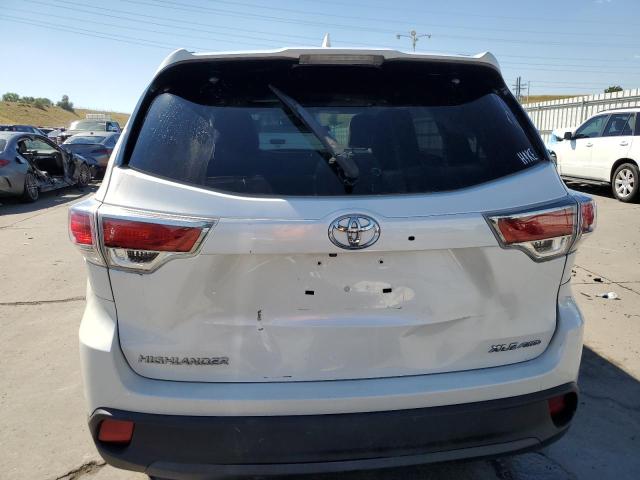 VIN 5TDJKRFHXES043975 2014 Toyota Highlander, Xle no.6