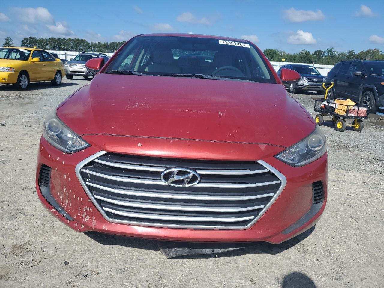 Lot #2857936249 2018 HYUNDAI ELANTRA SE