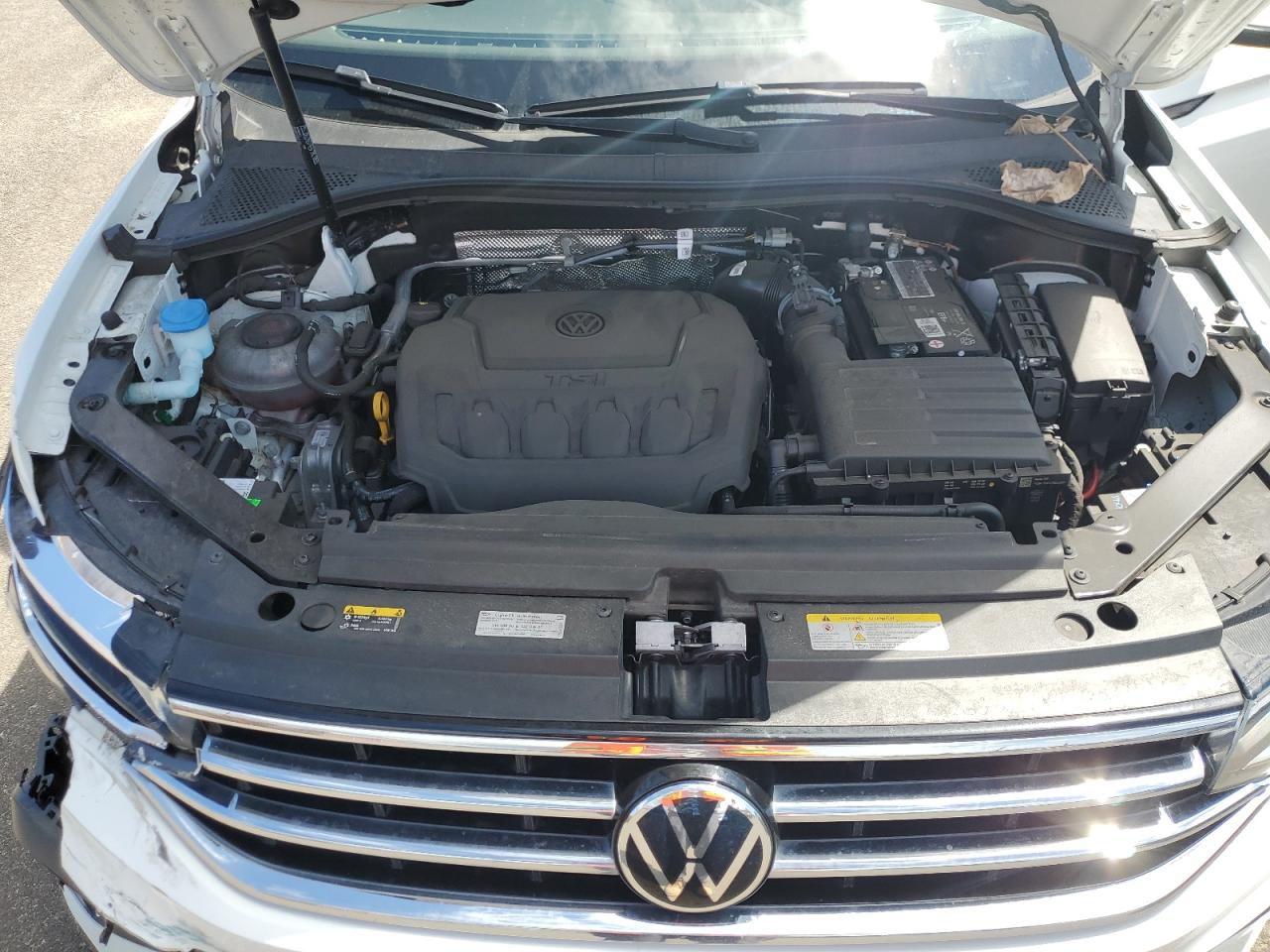 Lot #2893654844 2022 VOLKSWAGEN TIGUAN SE