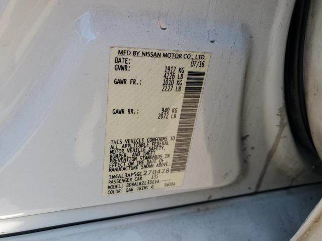 VIN 1N4AL3AP5GC270428 2016 Nissan Altima, 2.5 no.12