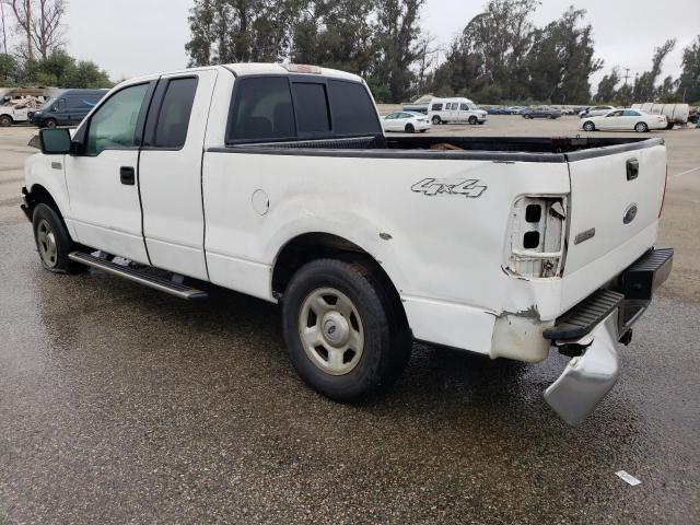 FORD F150 2005 white  gas 1FTPX14505FB25669 photo #3