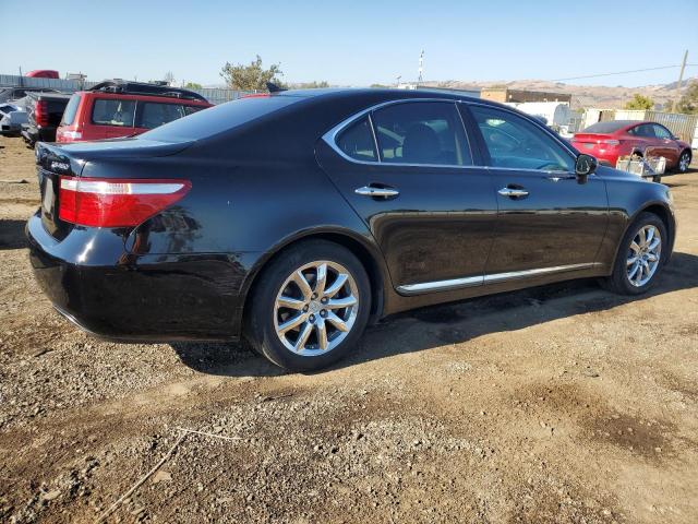 LEXUS LS 460 2007 black  gas JTHBL46F675003970 photo #4