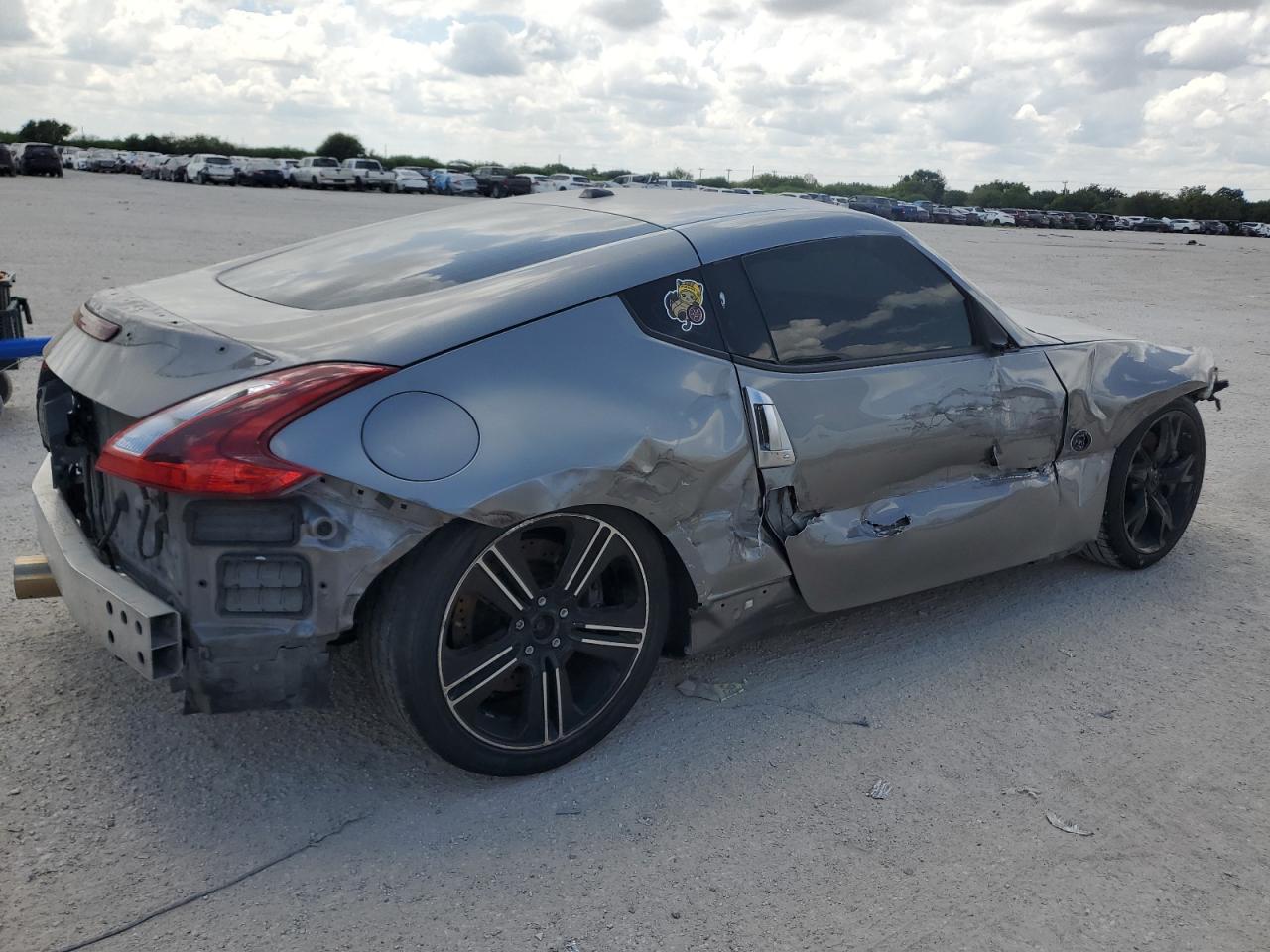 NISSAN 370Z 2009 gray coupe gas JN1AZ44E79M406101 photo #4