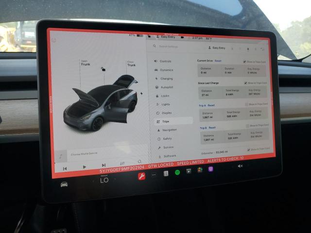 2021 TESLA MODEL Y - 5YJYGDEF9MF202104