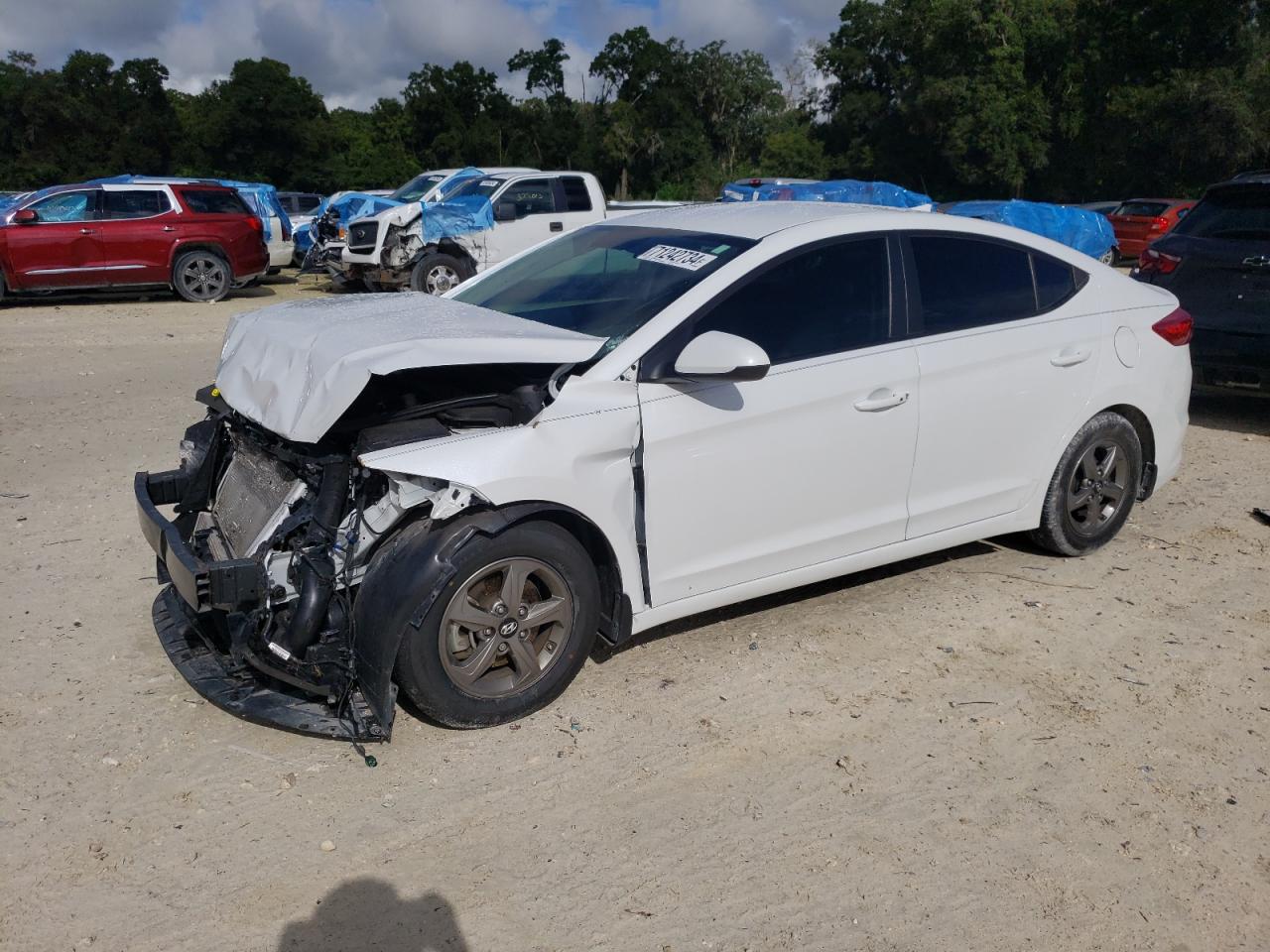 5NPD94LA4HH073454 HYUNDAI ELANTRA EC 2017