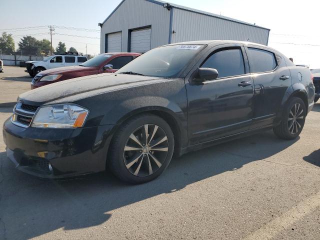 DODGE AVENGER SX 2012 black sedan 4d gas 1C3CDZCB0CN308963 photo #1