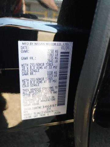 2024 INFINITI QX60 PURE 5N1DL1ER7RC346897