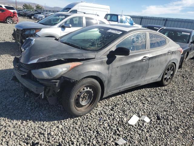 HYUNDAI ELANTRA GL 2013 black sedan 4d gas 5NPDH4AE4DH210198 photo #1