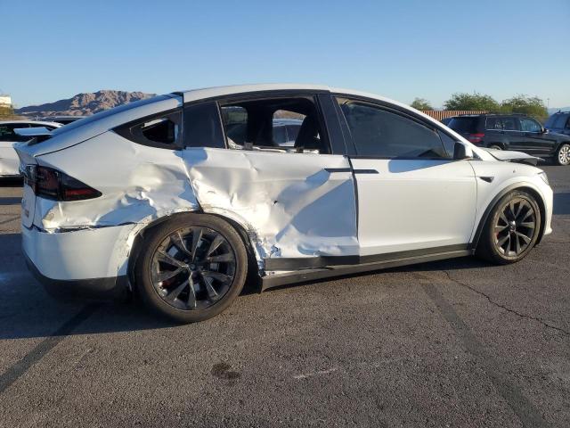 TESLA MODEL X 2023 white  electric 7SAXCBE6XPF395804 photo #4