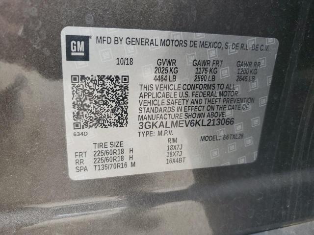 2019 GMC TERRAIN SL - 3GKALMEV6KL213066