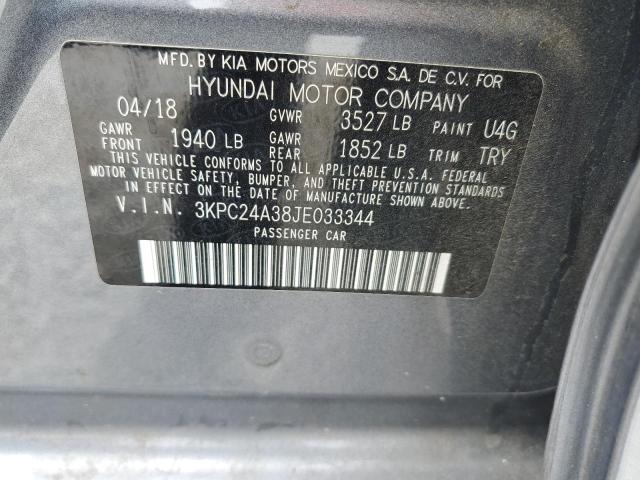 2018 HYUNDAI ACCENT SE - 3KPC24A38JE033344