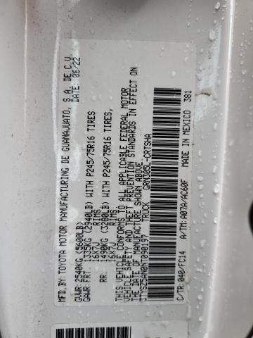 VIN 3TYSZ5AN0NT090197 2022 Toyota Tacoma, Access Cab no.13