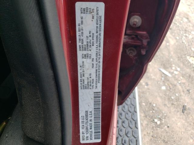 2020 RAM 1500 LARAM - 1C6SRFJT5LN398508