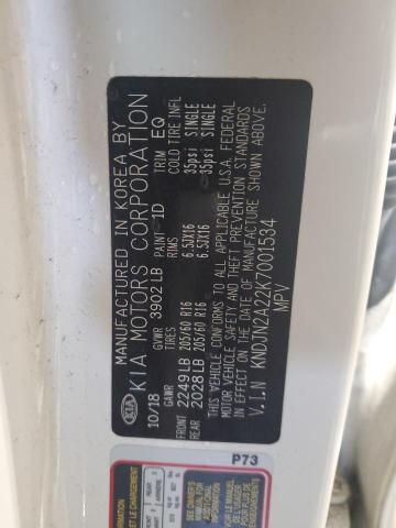 2019 KIA SOUL - KNDJN2A22K7001534