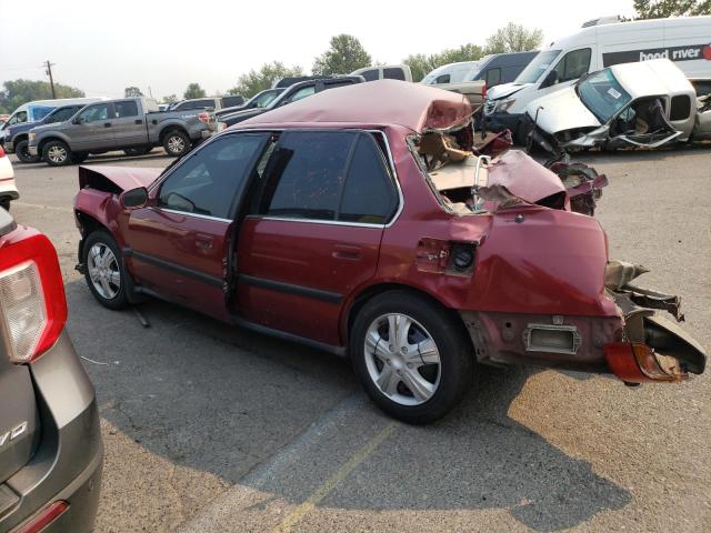 HONDA ACCORD LX 1991 maroon  gas 1HGCB7656MA207819 photo #3