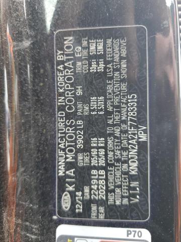 2015 KIA SOUL - KNDJN2A21F7783315