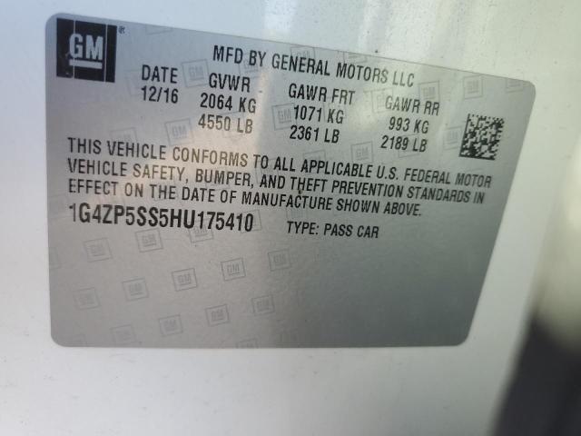 2017 BUICK LACROSSE E - 1G4ZP5SS5HU175410